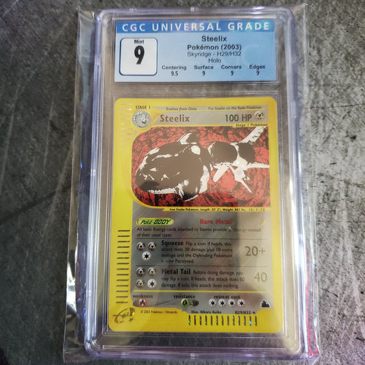 CGC graded Steelix card