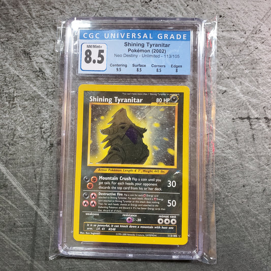 Shining Tyranitar is back from CGC grading!