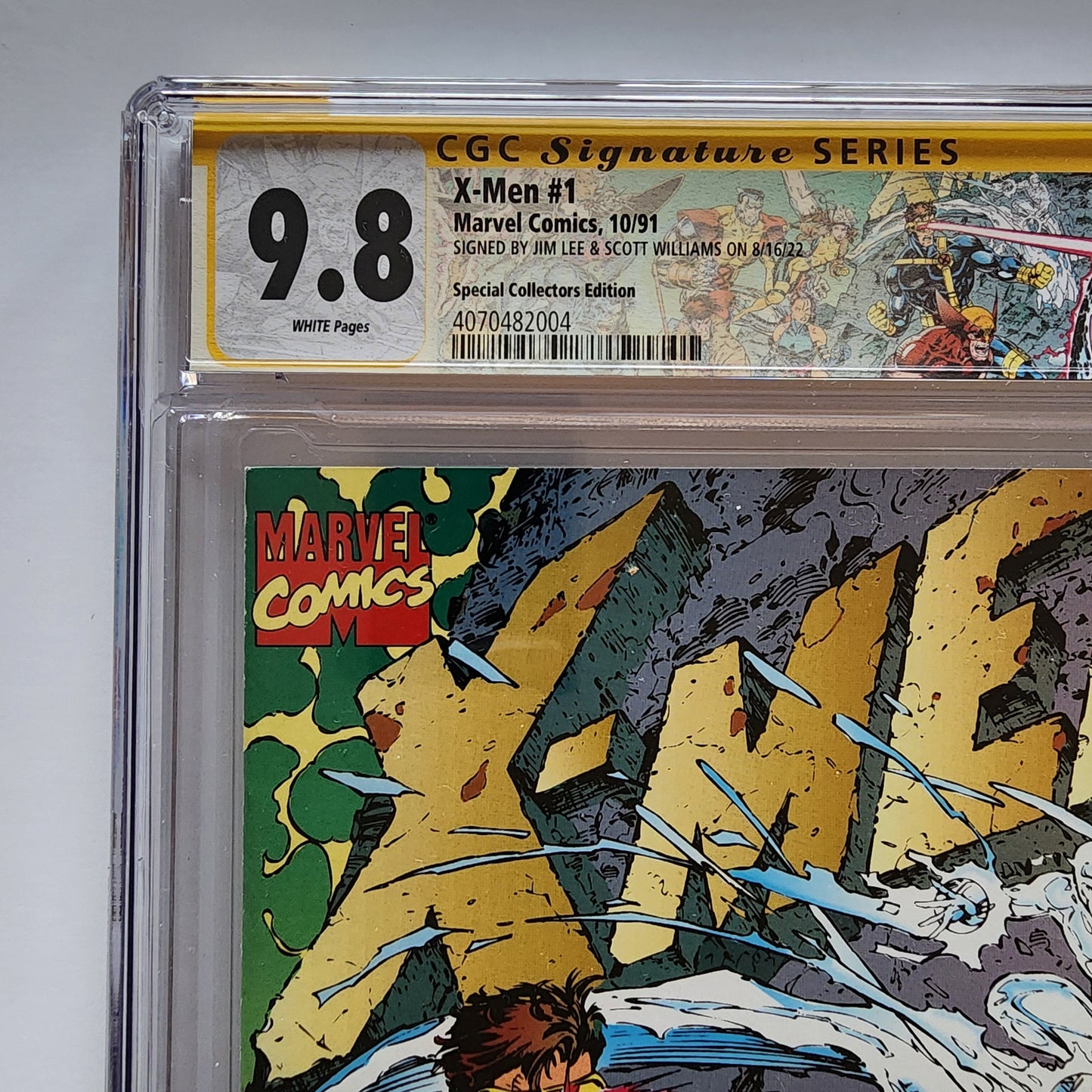 CGC 9.8 Signature Jim Lee Scott Williams X-men #1 Special Collector's Edition