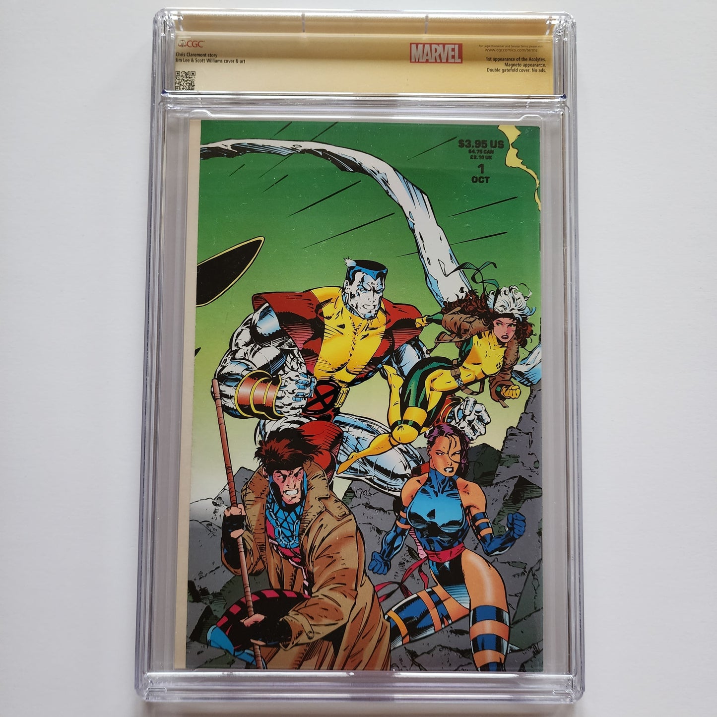 CGC 9.8 Signature Jim Lee Scott Williams X-men #1 Special Collector's Edition