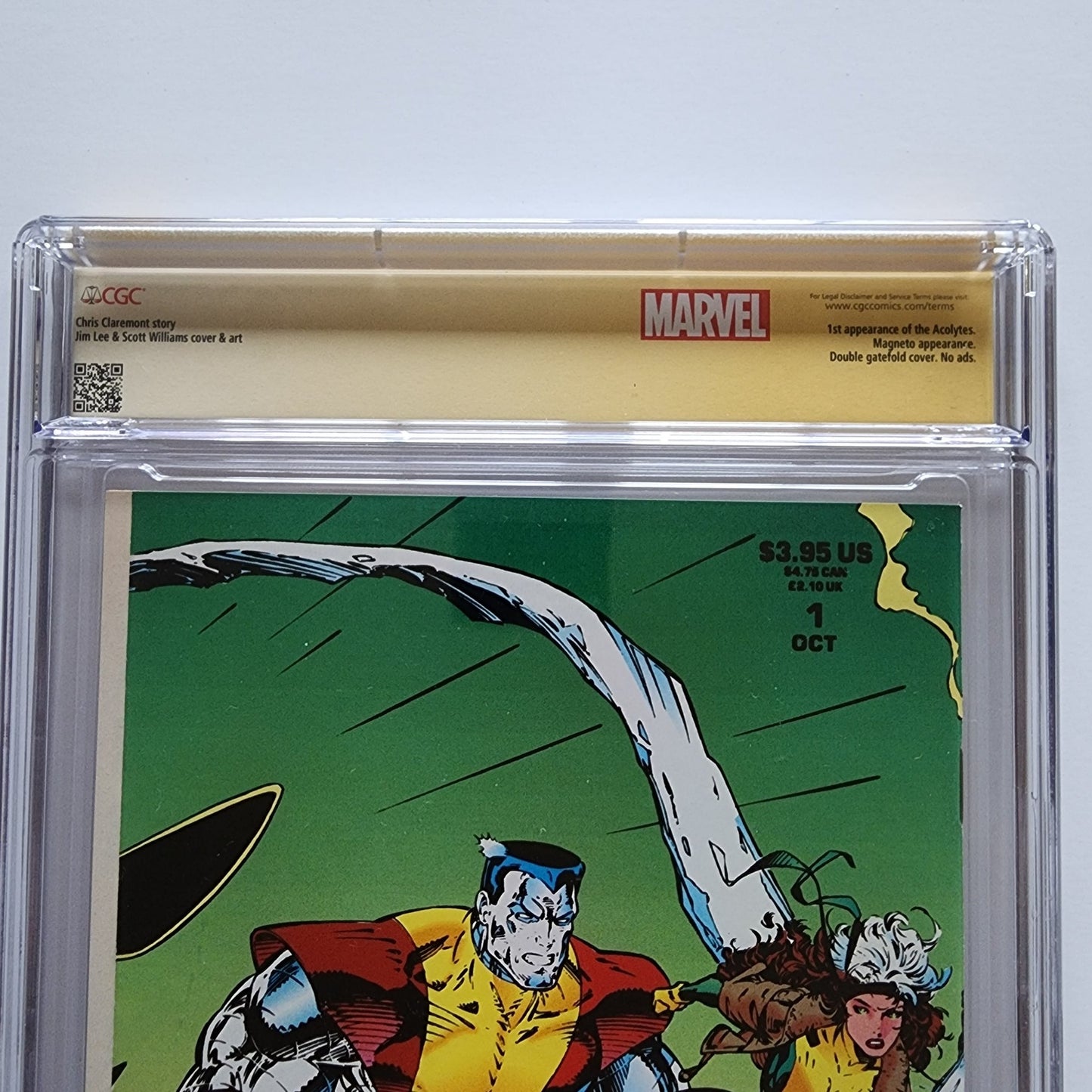 CGC 9.8 Signature Jim Lee Scott Williams X-men #1 Special Collector's Edition