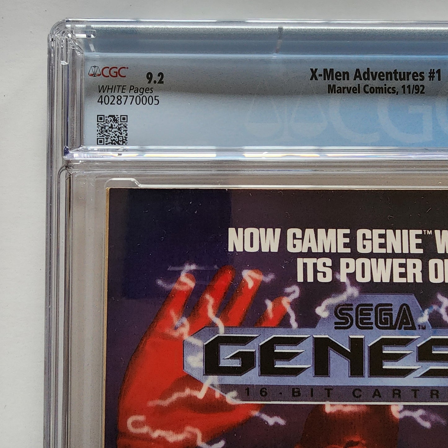 CGC 9.2 X-Men Adventures #1 11/92 Based on Animated Series