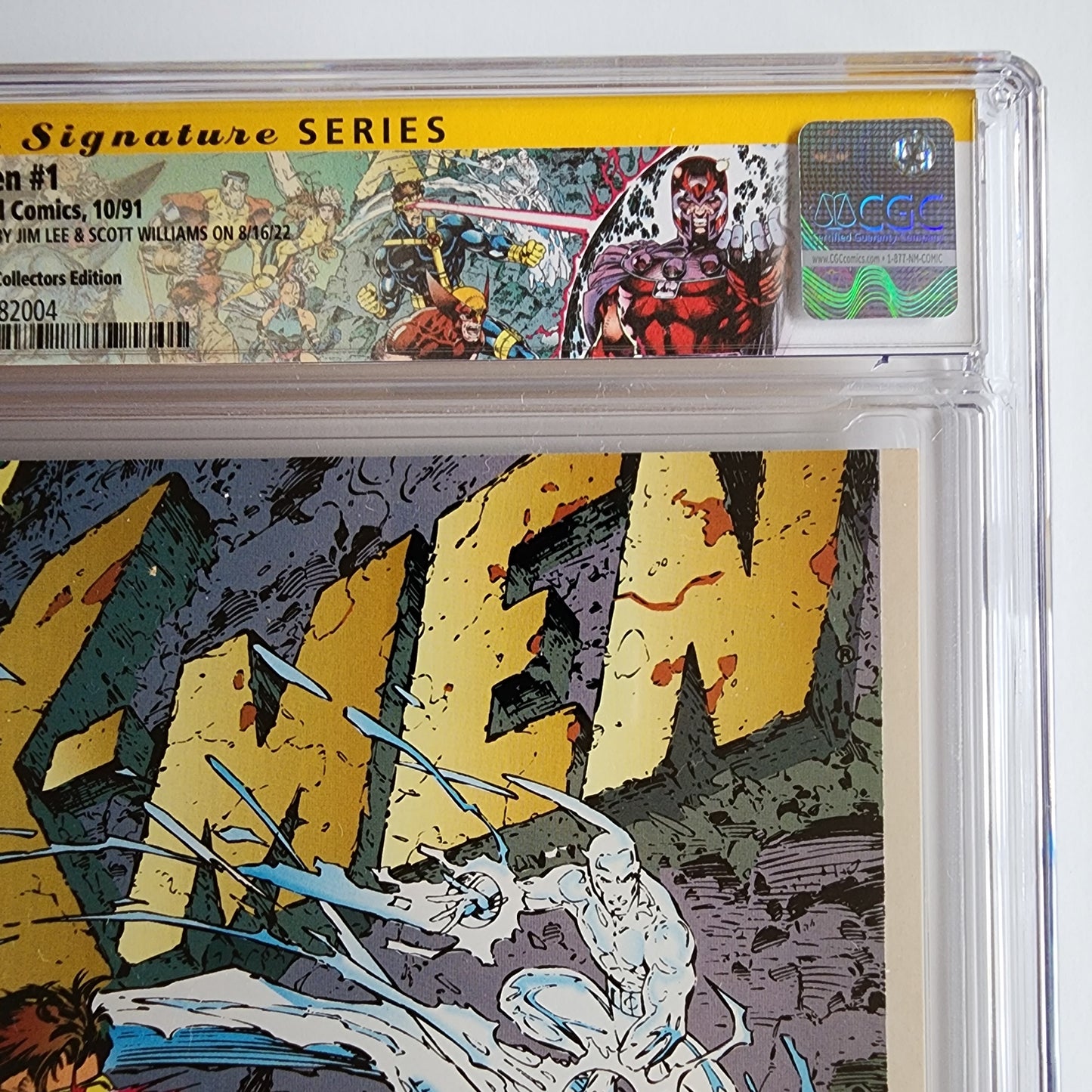 CGC 9.8 Signature Jim Lee Scott Williams X-men #1 Special Collector's Edition
