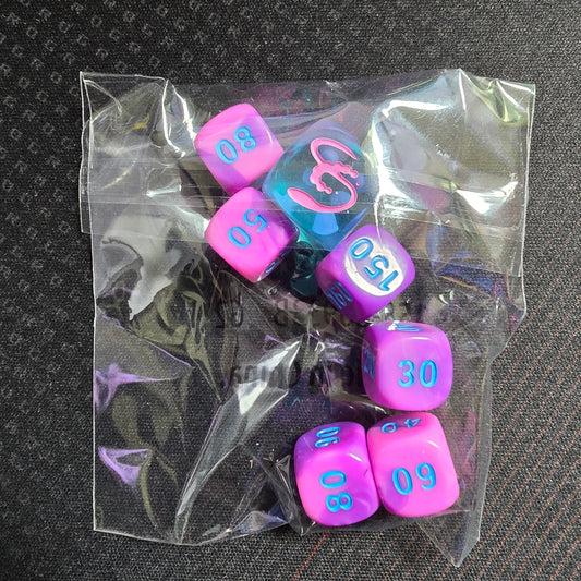 Fusion Strike Pokemon TCG: Official Acrylic Dice Counters