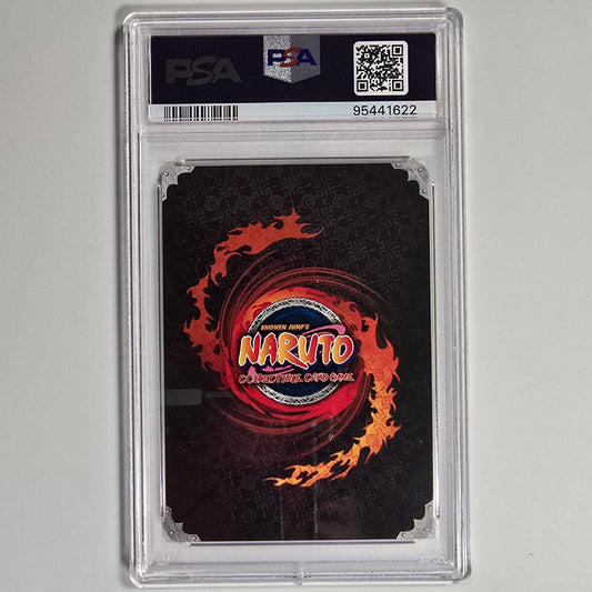 PSA 9 Sasuke Uchiha N589 S13 Fateful Reunion Starter Deck 1st Edition Naruto CCG