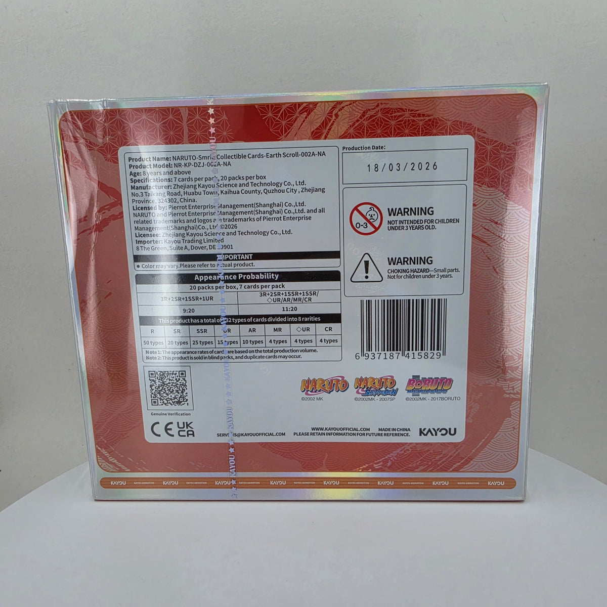 Naruto Smriti Eart Scroll Series 02 English NA