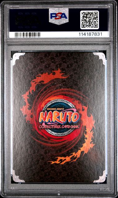 PSA GEM MT 10 Naruto Uzumaki PR072 Naruto Ccg Ultimate Battle Tins 114187831 (Back)