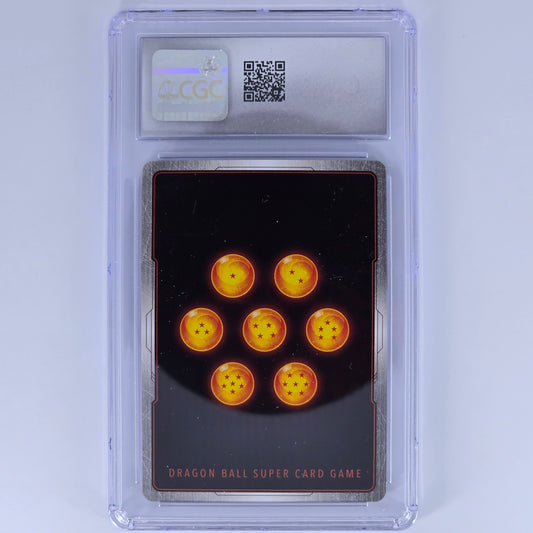 CGC 10 SSB Gogeta Dragon Ball Super Critical Combination 4010320053 Back