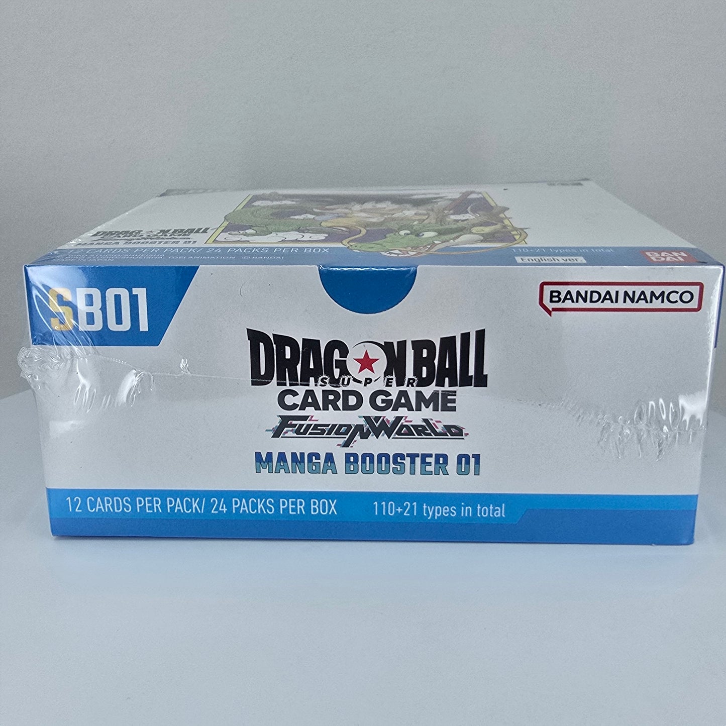 Dragon Ball Super Fusion World TCG: Set 01 SB01 Manga Booster Box Side