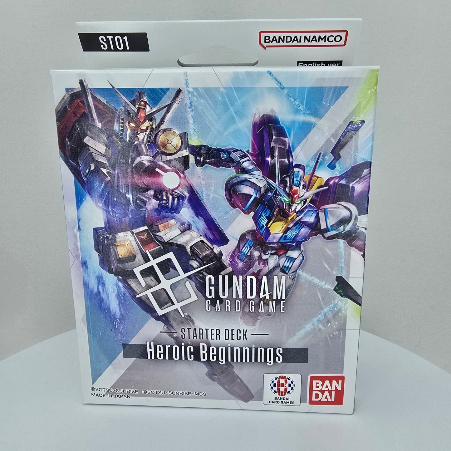 Gundam TCG: Heroic Beginnings ST01 Starter Deck Front
