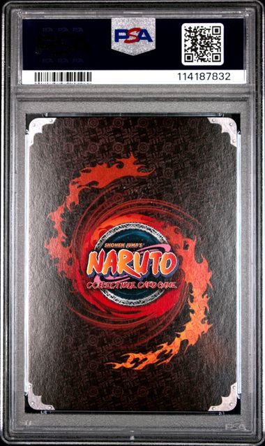 PSA GEM MT 10 Sasuke Uchiha PR074 Naruto Ccg Ultimate Battle Tins 114187832 (Back)