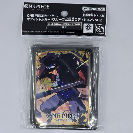 Sabo One Piece TCG: Official Sleeves Limited Edition Vol 2 Front