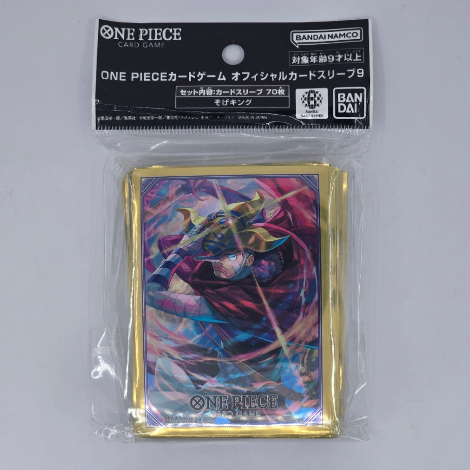 sogeking one piece card game One Piece TCG Official Sleeves Set 9 (Sogeking)
