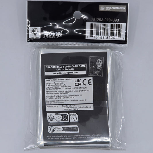 Vegeta (Mini) Dragon Ball Super TCG: Official Sleeves Back