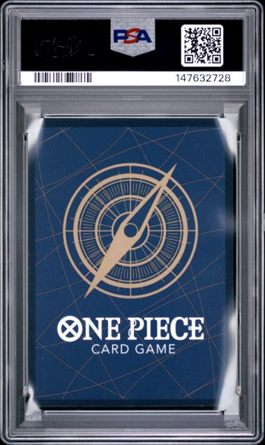 PSA 10 Monkey D. Luffy 012 One Piece Op05-Awakening Of The New Era 147632728 (Back)