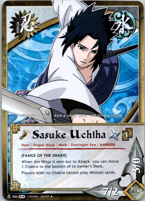 sasuke card sleeves Gaming Deluxe Gaming DeluxeACCNRT002 Abysse 50-Count Naruto Sasuke Japanese Size Card Protector Sleeves : Amazon.de: Toys