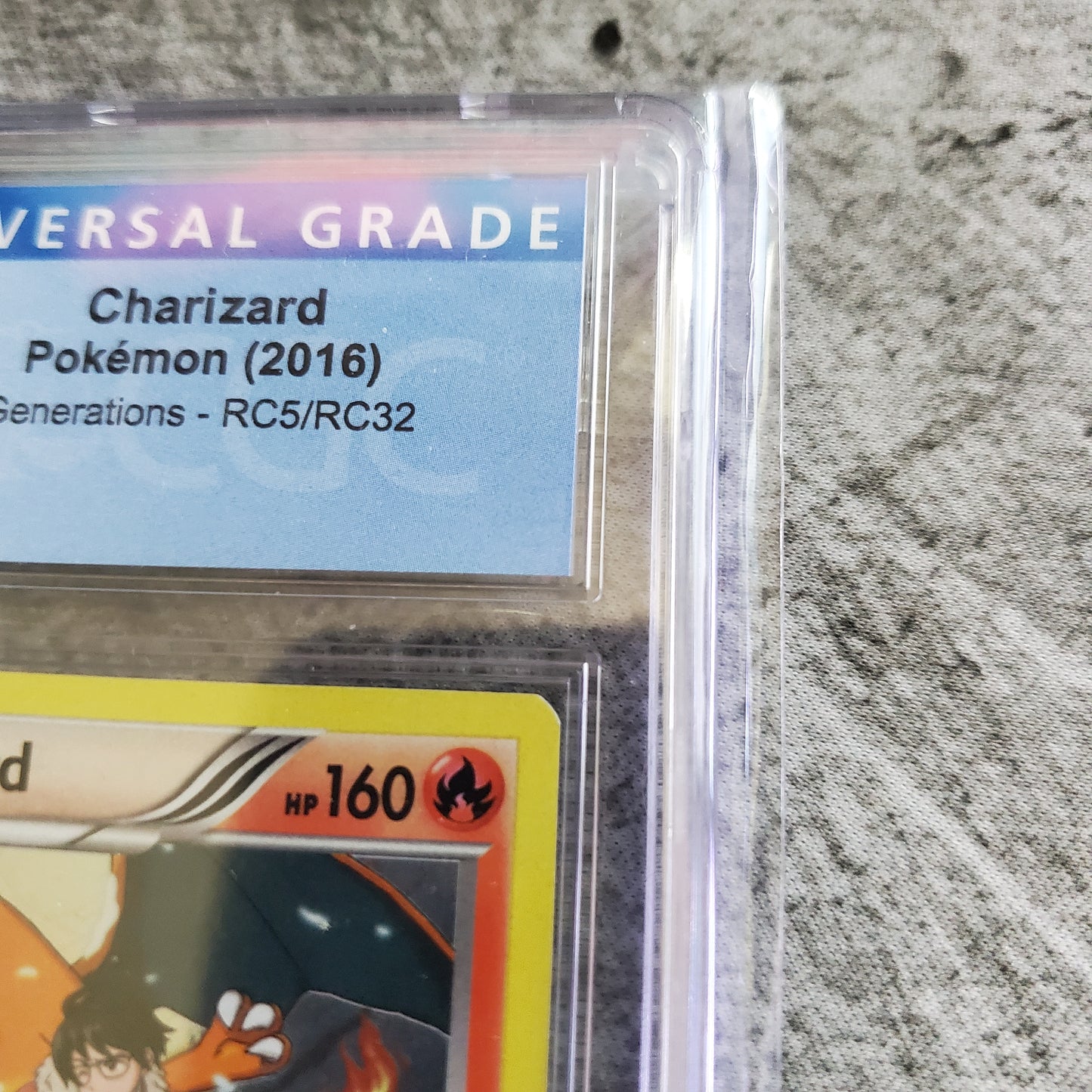 CGC 7 Charizard RC5 Holo Pokemon Generations