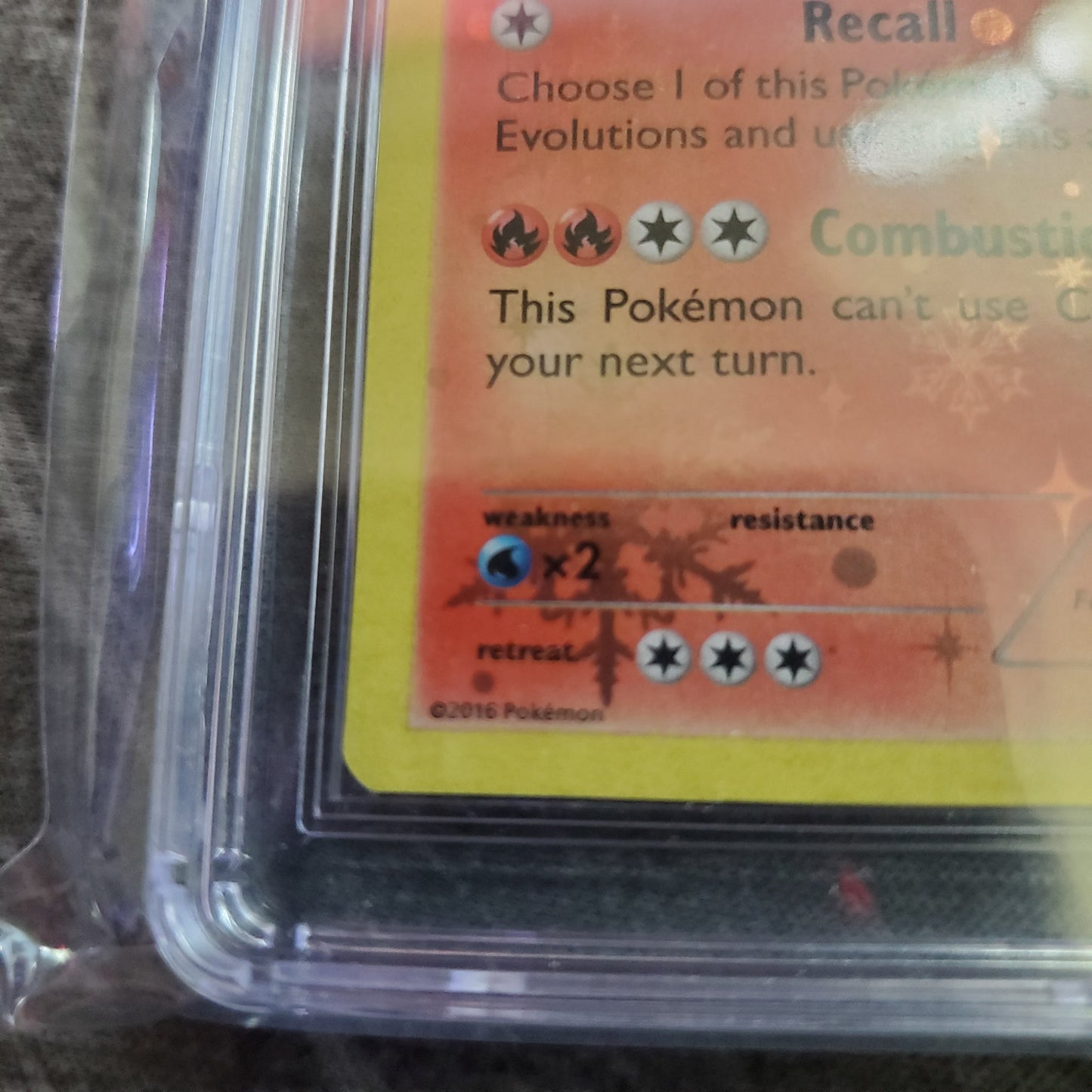 CGC 7 Charizard RC5 Holo Pokemon Generations