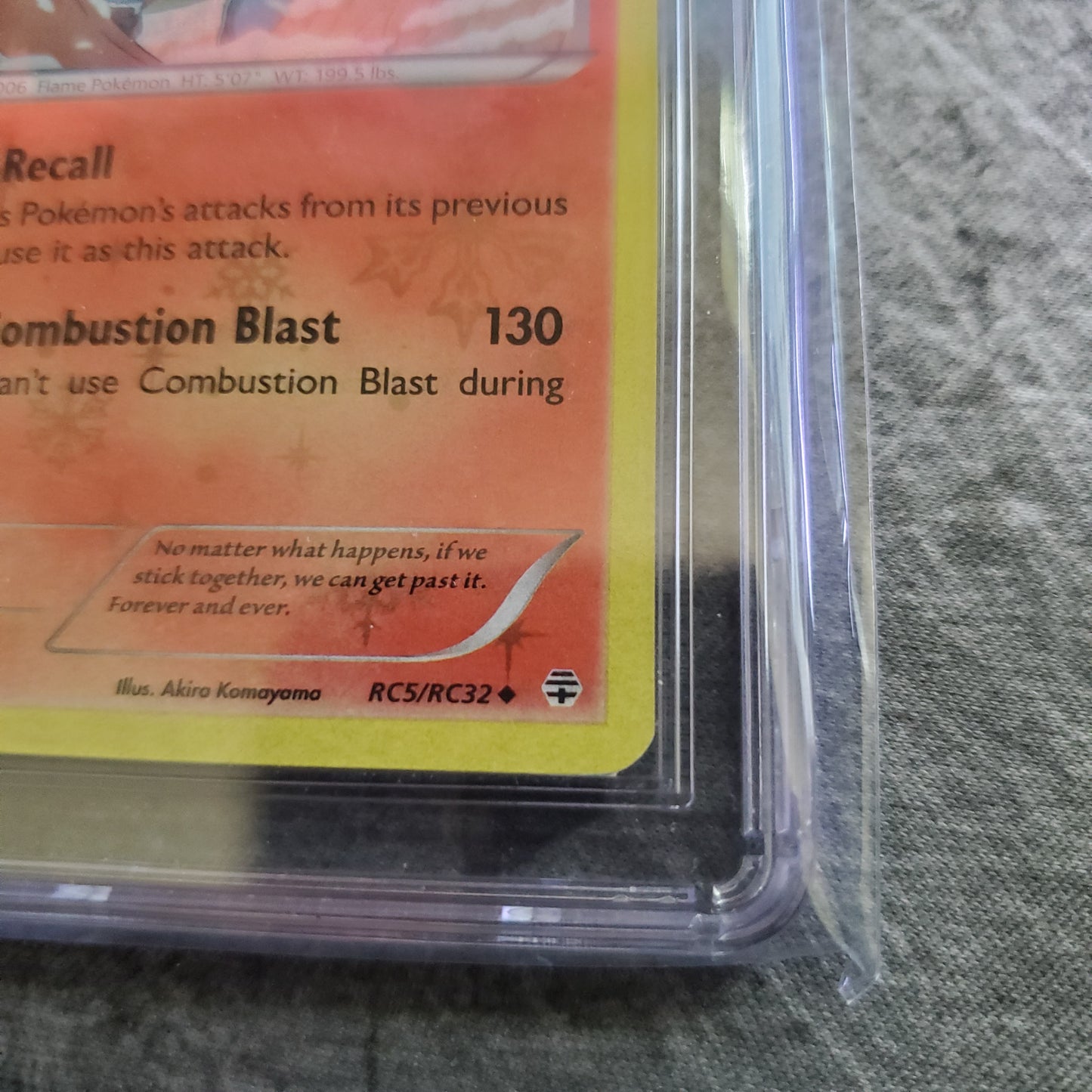 CGC 7 Charizard RC5 Holo Pokemon Generations