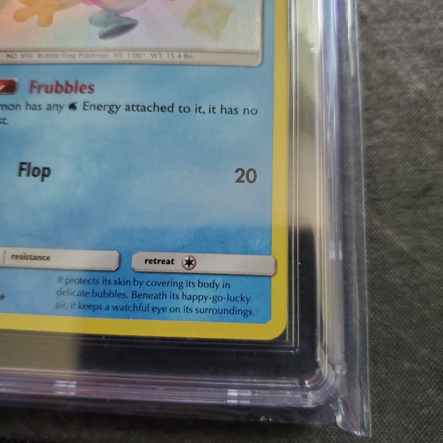 CGC 9 Froakie SV11 Holo Pokemon Hidden Fates
