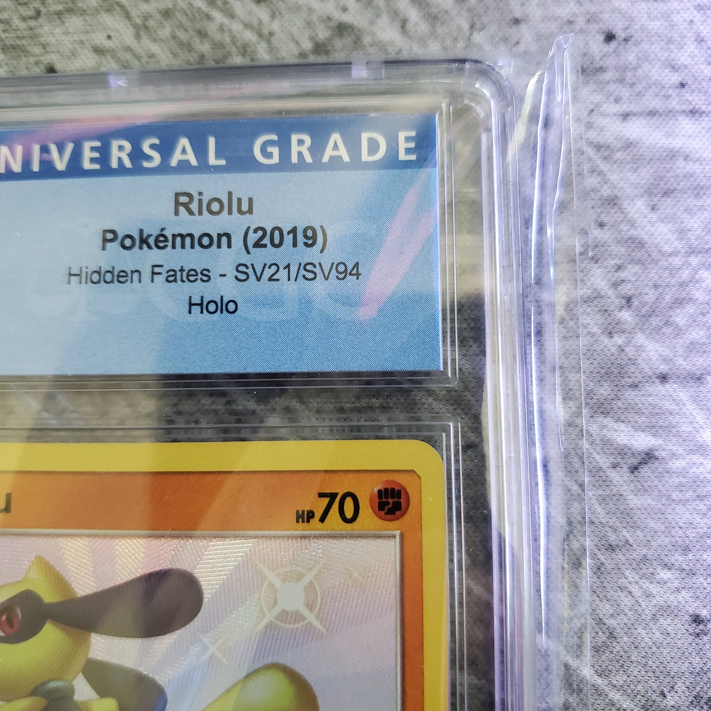 CGC 9 Riolu SV21 Holo Pokemon Hidden Fates