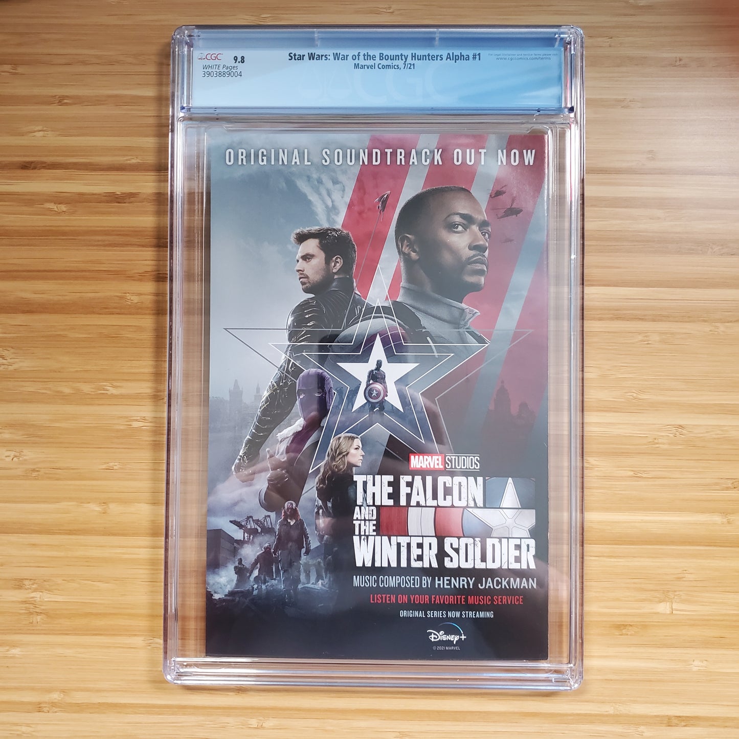 CGC 9.8 Star Wars: War of the Bounty Hunters Alpha (2021) #1 Marvel Comics