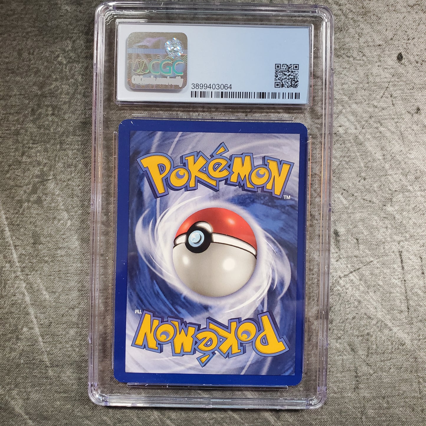 CGC 8 Ditto 3/62 Holo Pokémon Fossil 1st Edition