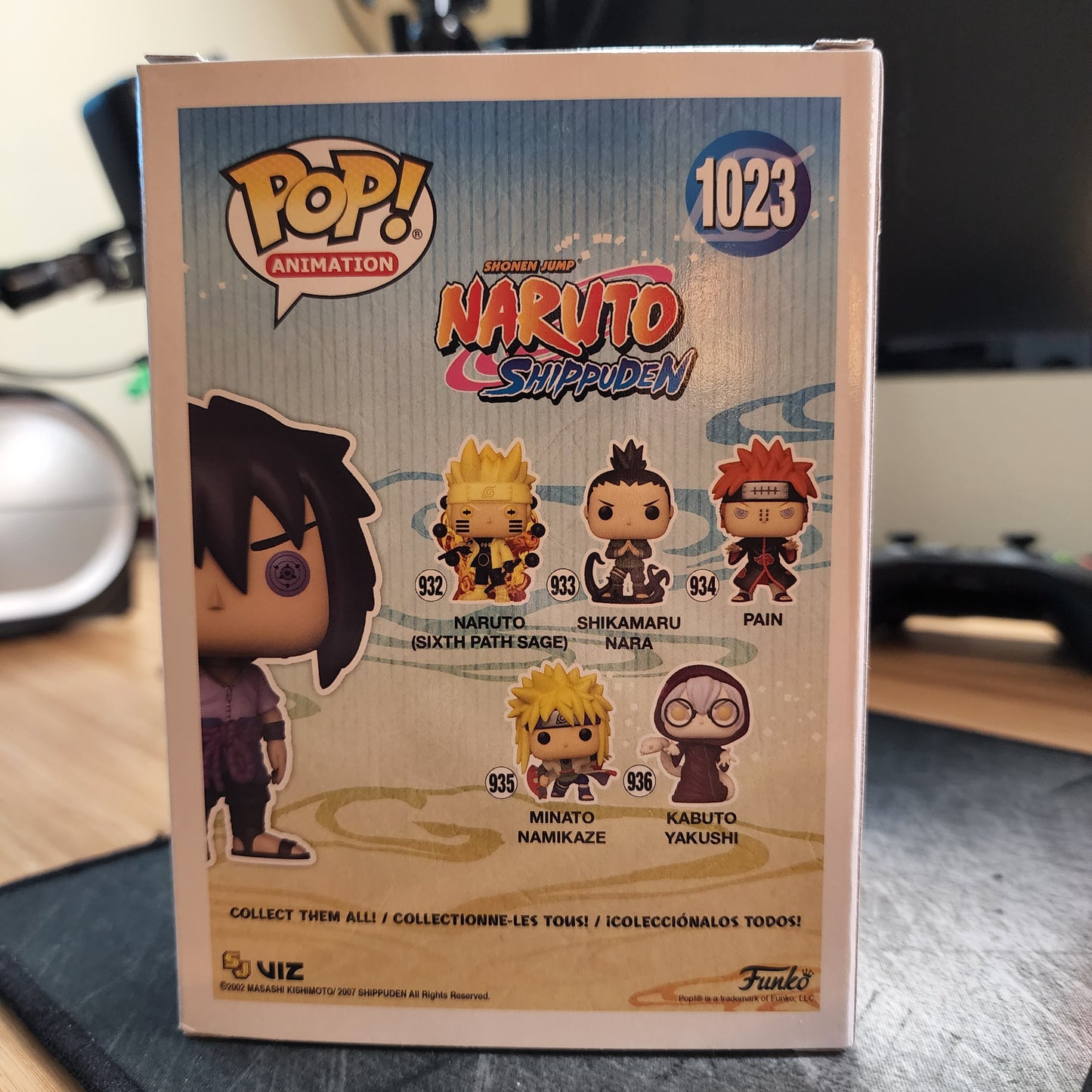 Sasuke (Rinnegan) AAA Anime Exclusive Naruto Shippuden Funko Pop! Vinyl Figure