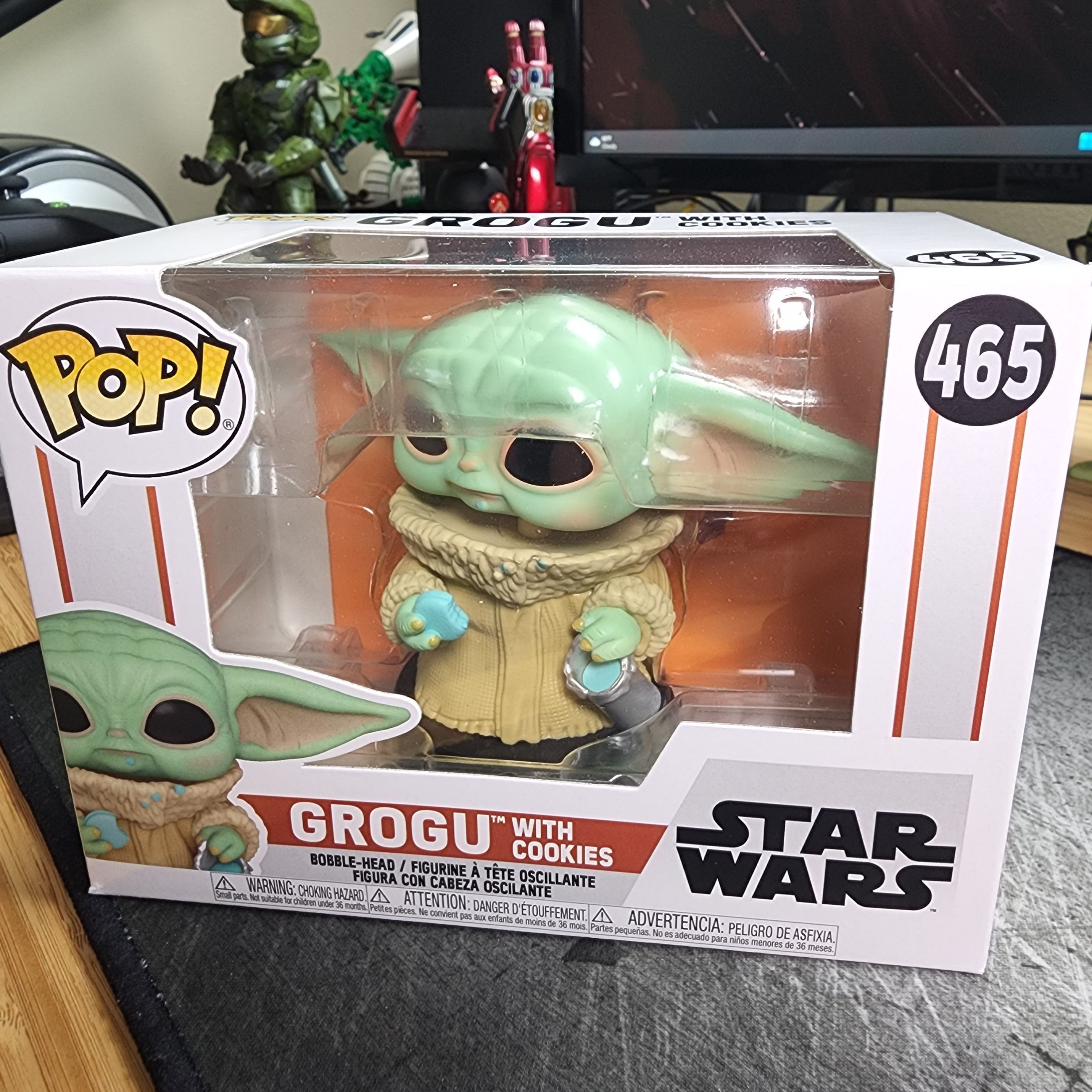Grogu with Cookies 465 Star Wars Funko Pop! Vinyl Figure – FNT