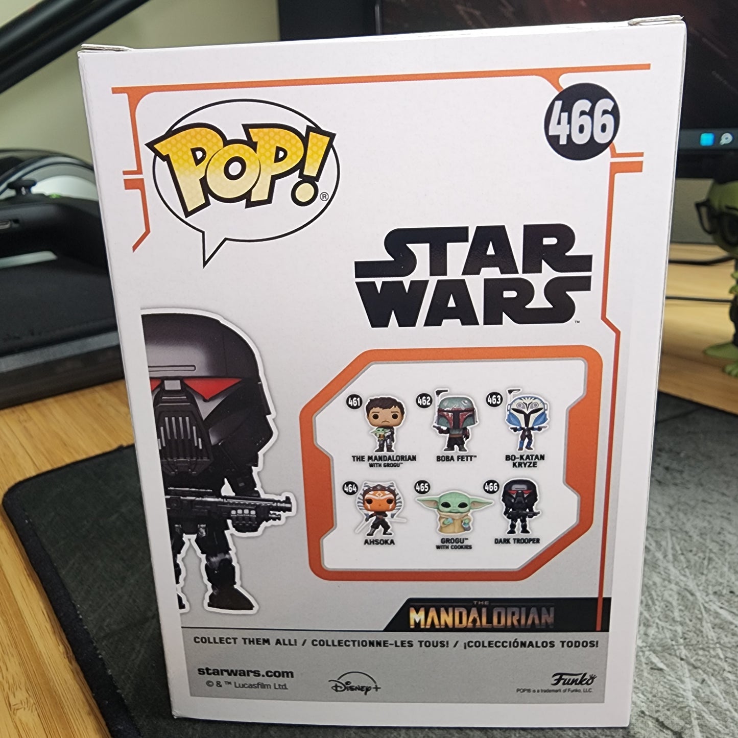 Dark Trooper 466 Star Wars: The Mandalorian Funko Pop! Vinyl Figure