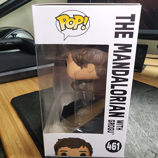 The Mandolorian with Grogu 461 Star Wars: The Mandalorian Funko Pop! Vinyl Figure