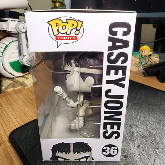 Casey Jones 36 Previews Exclusive Black and White Chase Teenage Mutant Ninja Turtles Funko Pop! Vinyl Figure