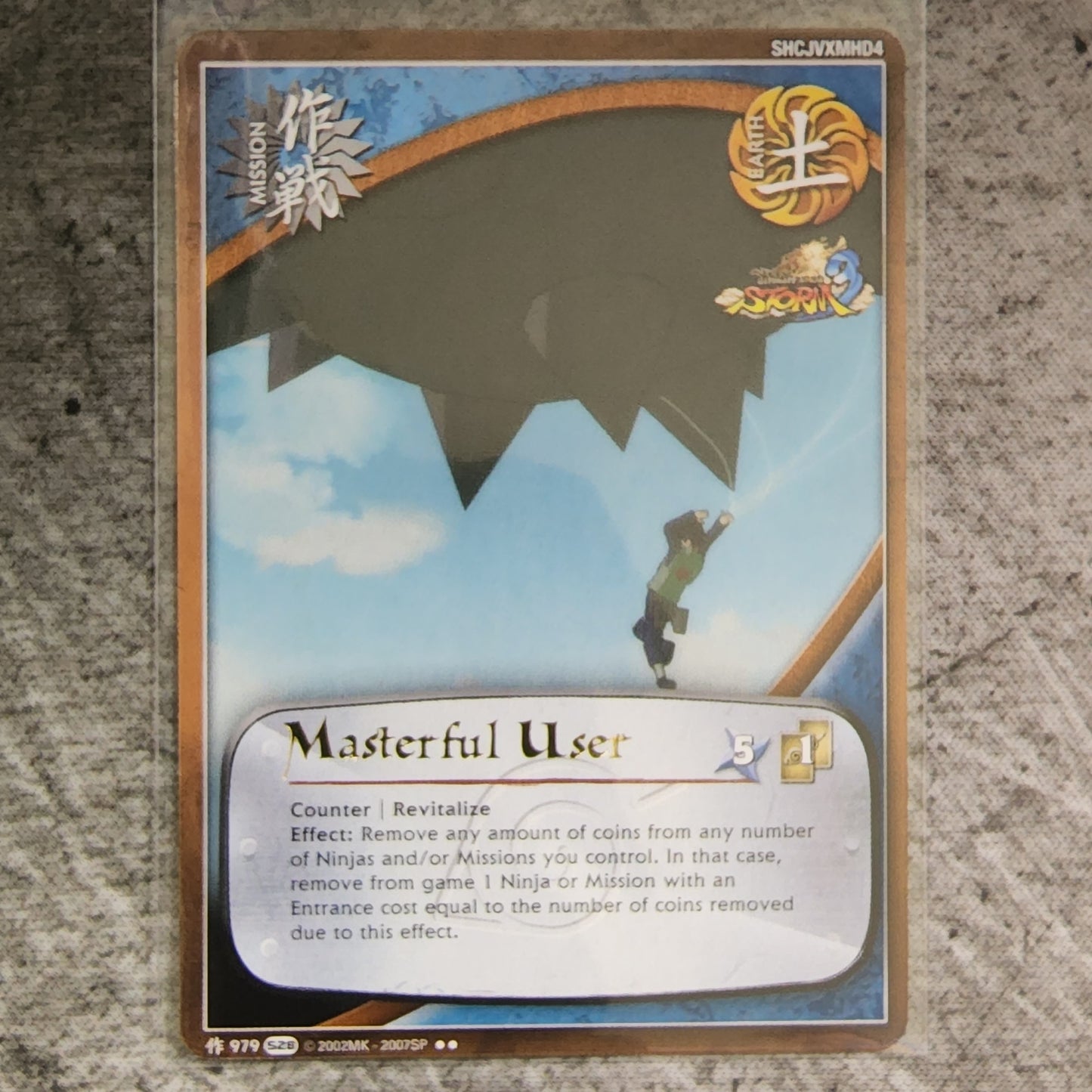 Masterful User Mission 979 Rare S28 Ultimate Ninja Storm 3 Naruto CCG