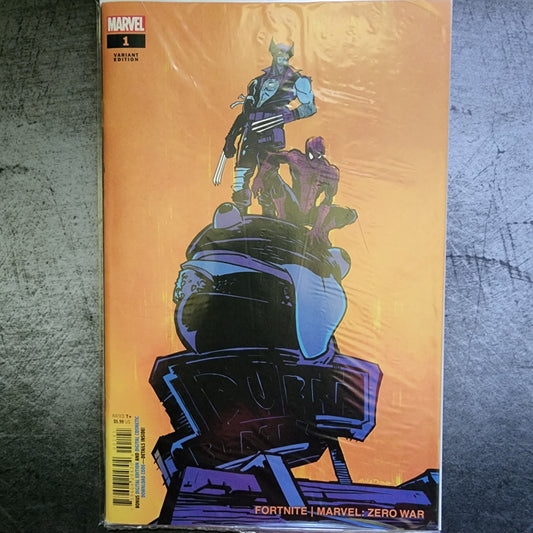 Fortnite X Marvel Zero War #1 Variant 1st print Unopened
