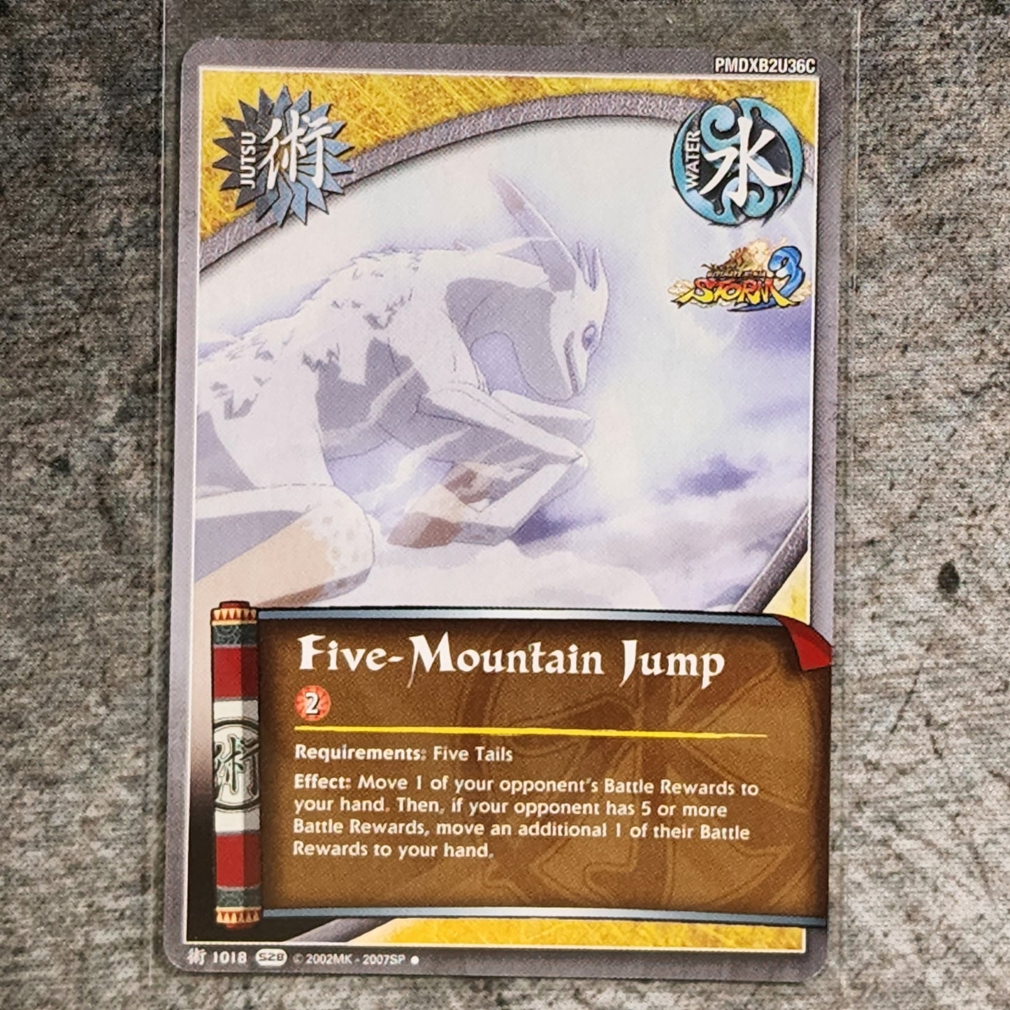 Five Mountain Jump Jutsu 1018 Uncommon S28 Ultimate Ninja Storm 3 Naruto CCG