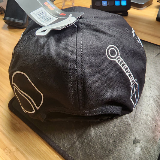 Naruto Village Symbols Snapback Hat