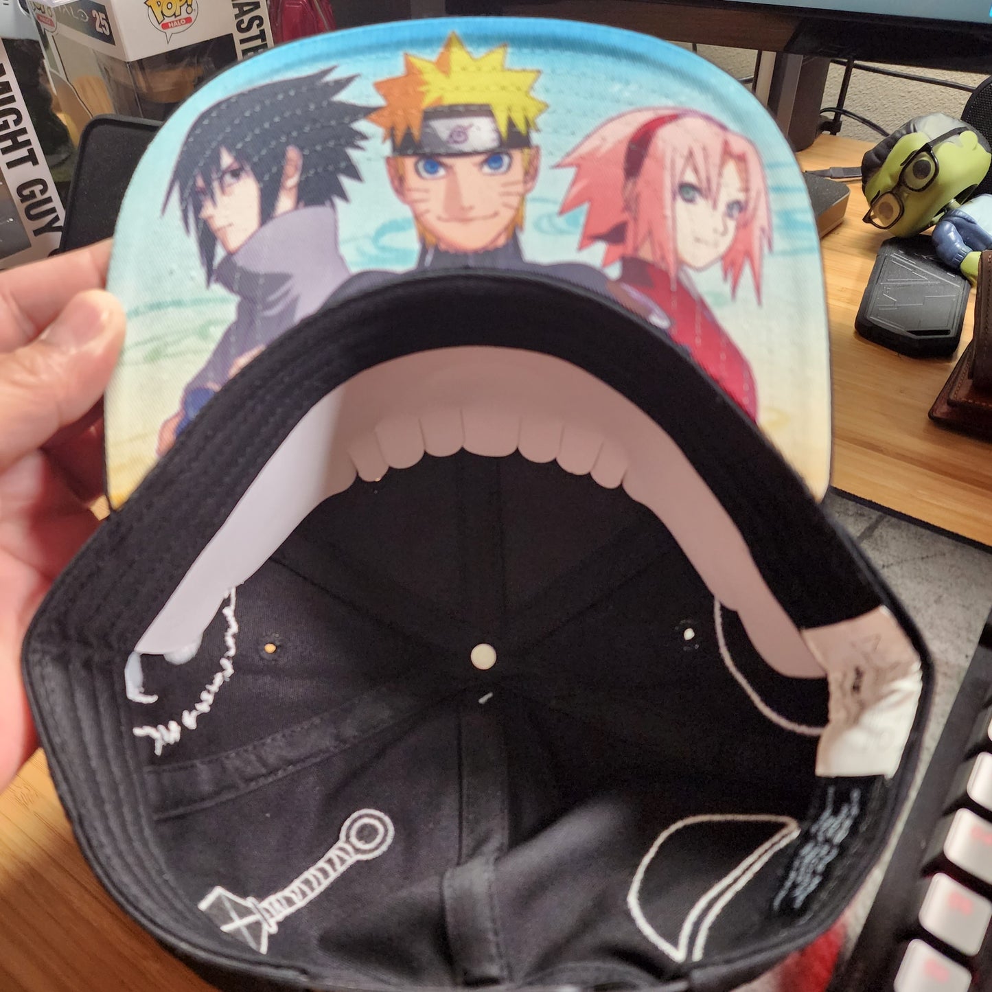 Naruto Village Symbols Snapback Hat