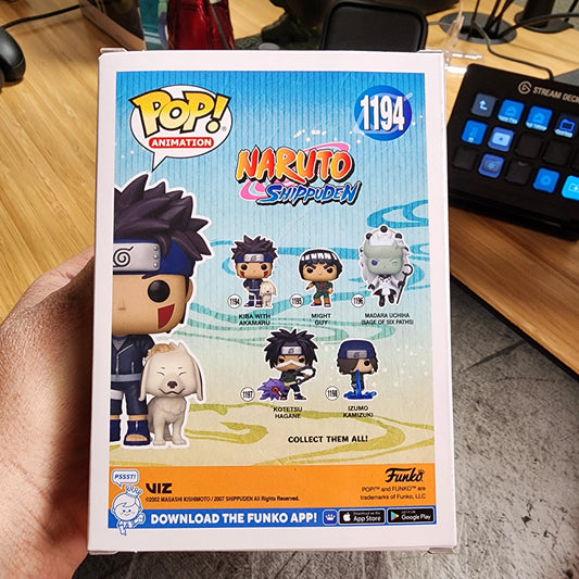 Kiba with Akamaru Naruto Shippuden Funko Pop! Vinyl Figure