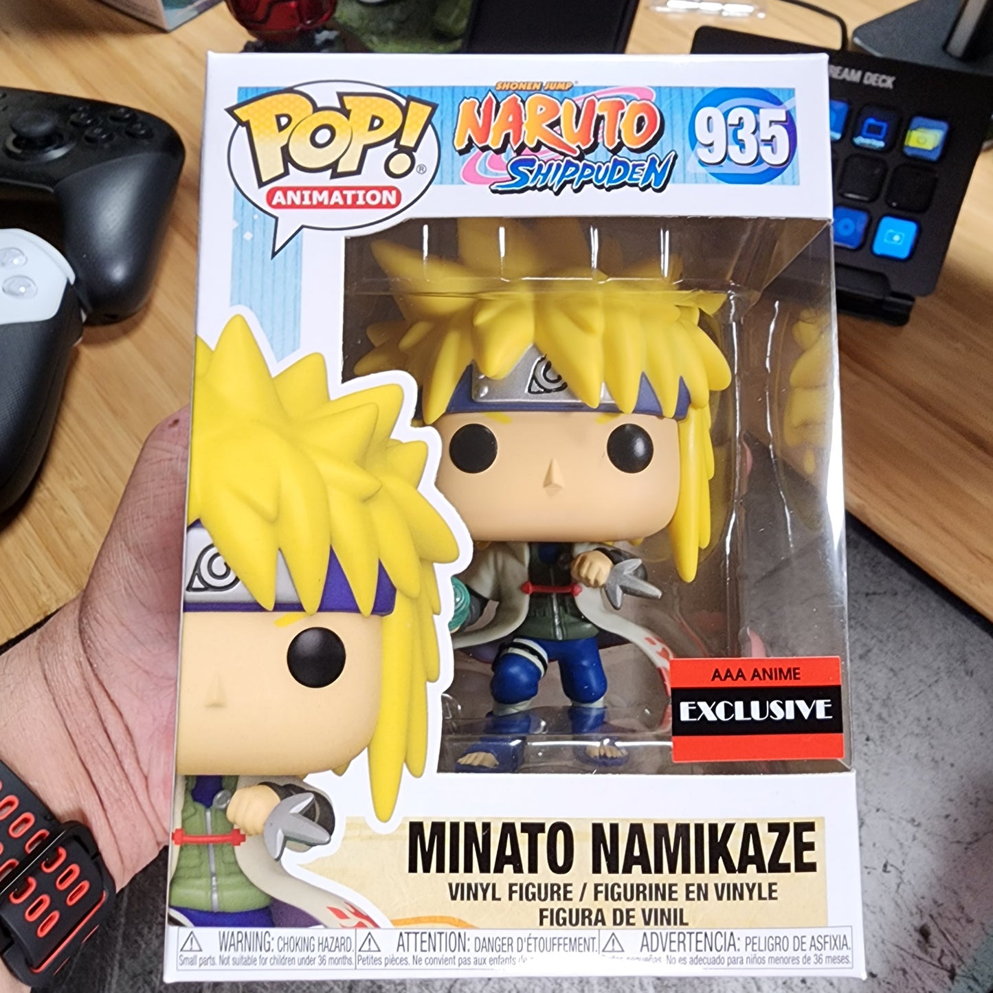 Naruto: Shippuden Minato Namikaze Rasengan Pop! Vinyl Figure - AAA Anime Exclusive