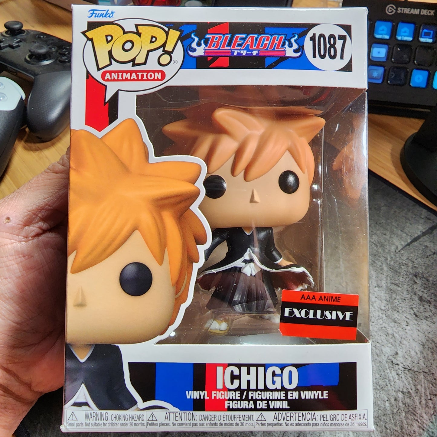Bleach Ichigo Bankai Tensa Zangetsu Pop! Vinyl Figure - AAA Anime Exclusive