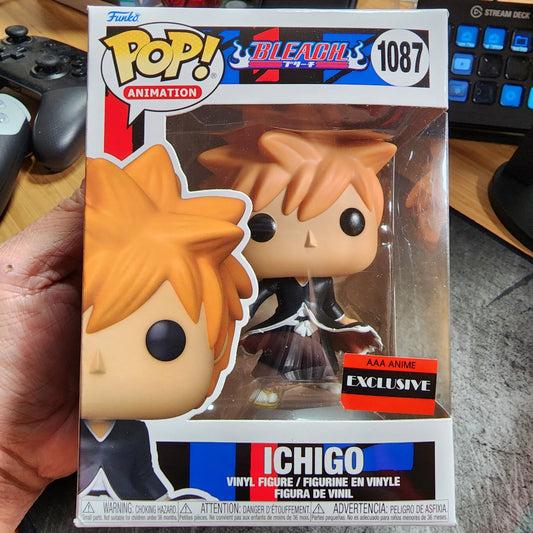 Bleach Ichigo Bankai Tensa Zangetsu Pop! Vinyl Figure - AAA Anime Exclusive