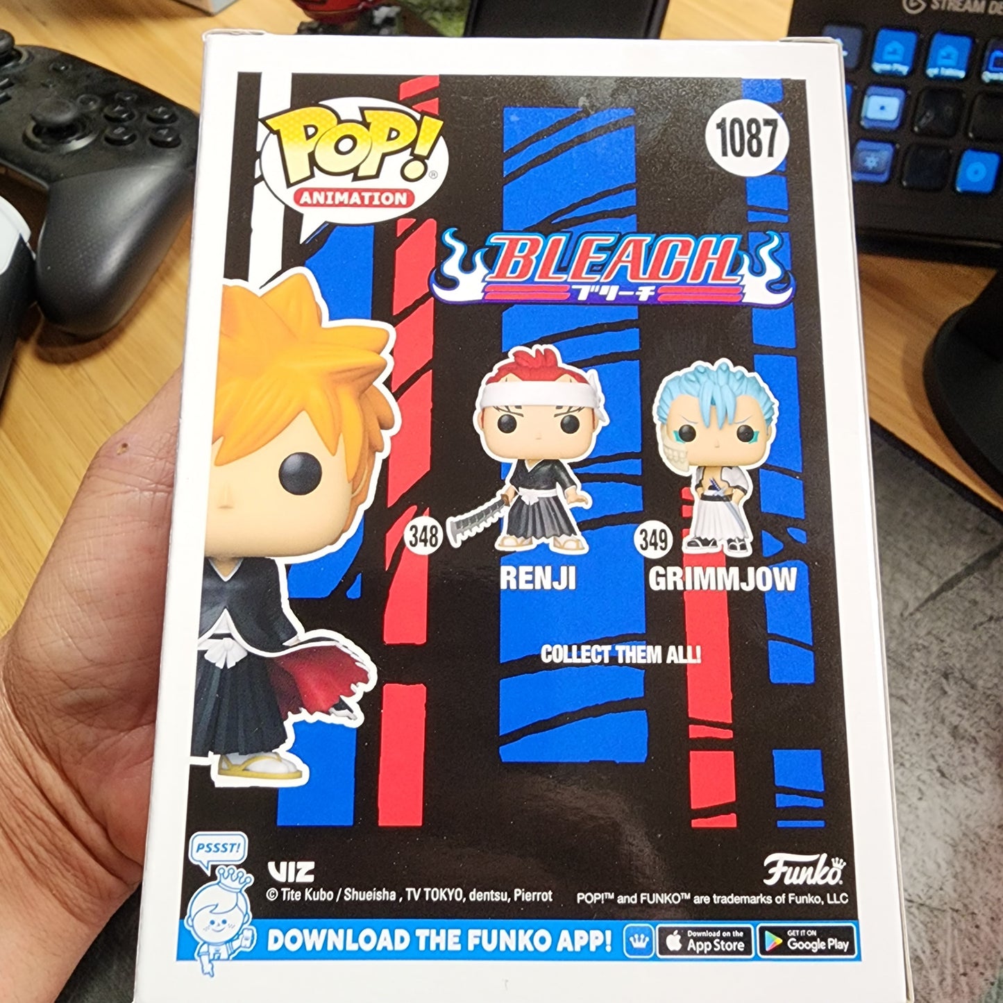 Bleach Ichigo Bankai Tensa Zangetsu Pop! Vinyl Figure - AAA Anime Exclusive