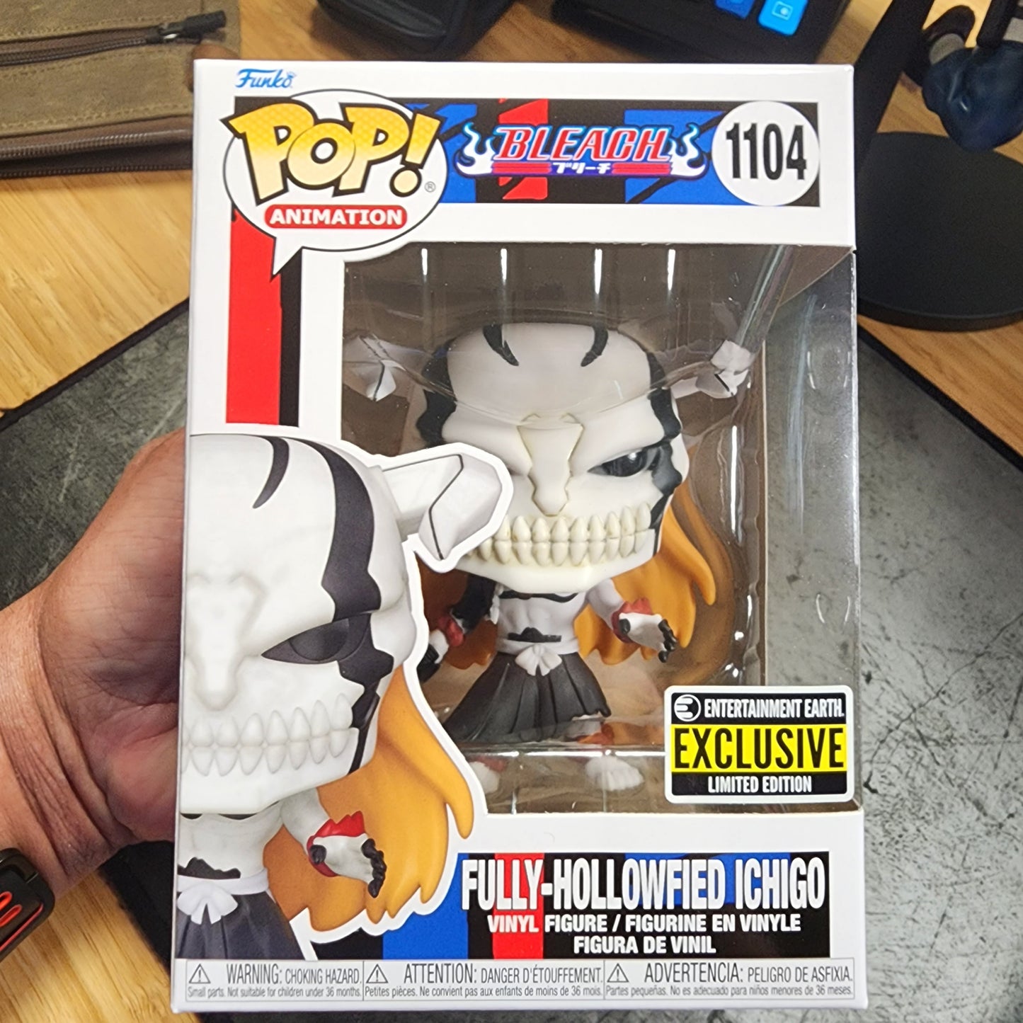 Bleach Fully Hollowfied Ichigo Pop! Vinyl Figure - Entertainment Earth Exclusive