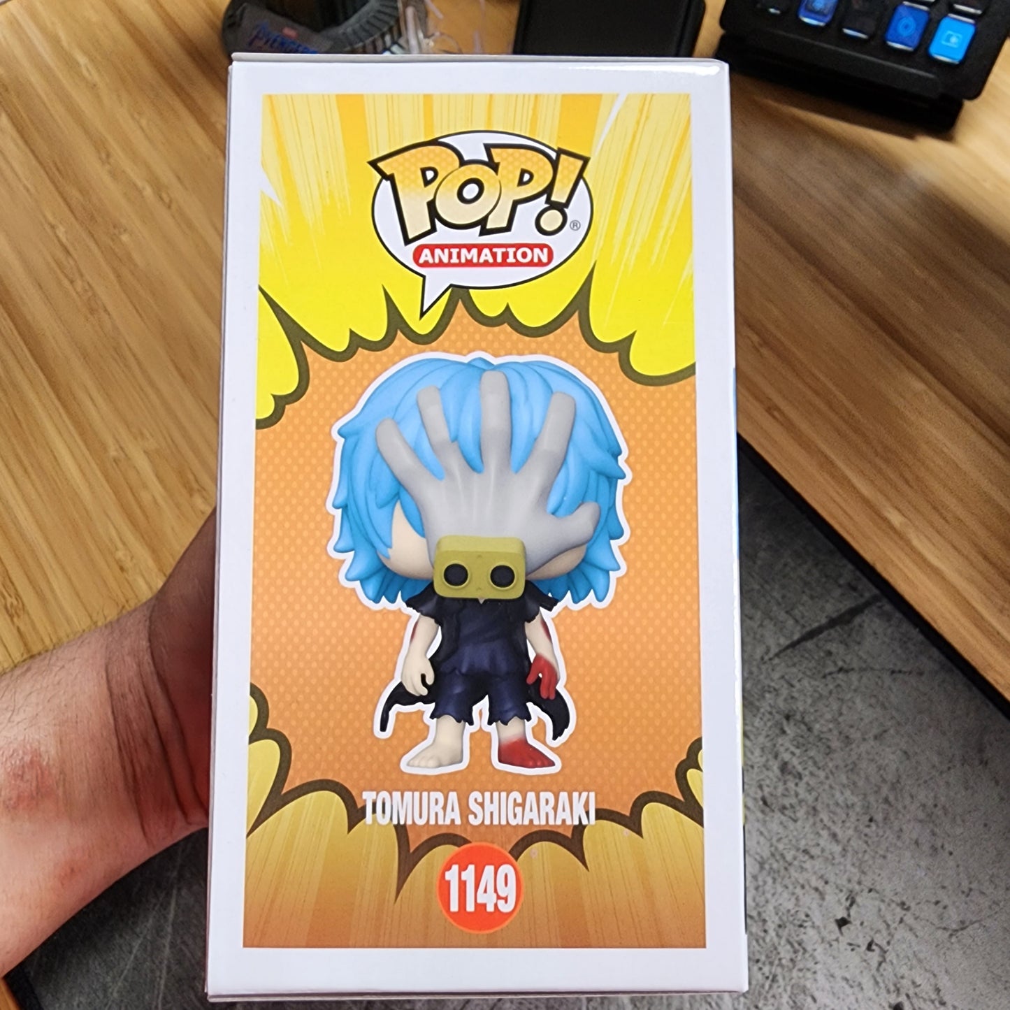 My Hero Academia Tomura Shigaraki Pop! Vinyl Figure - Entertainment Earth Exclusive