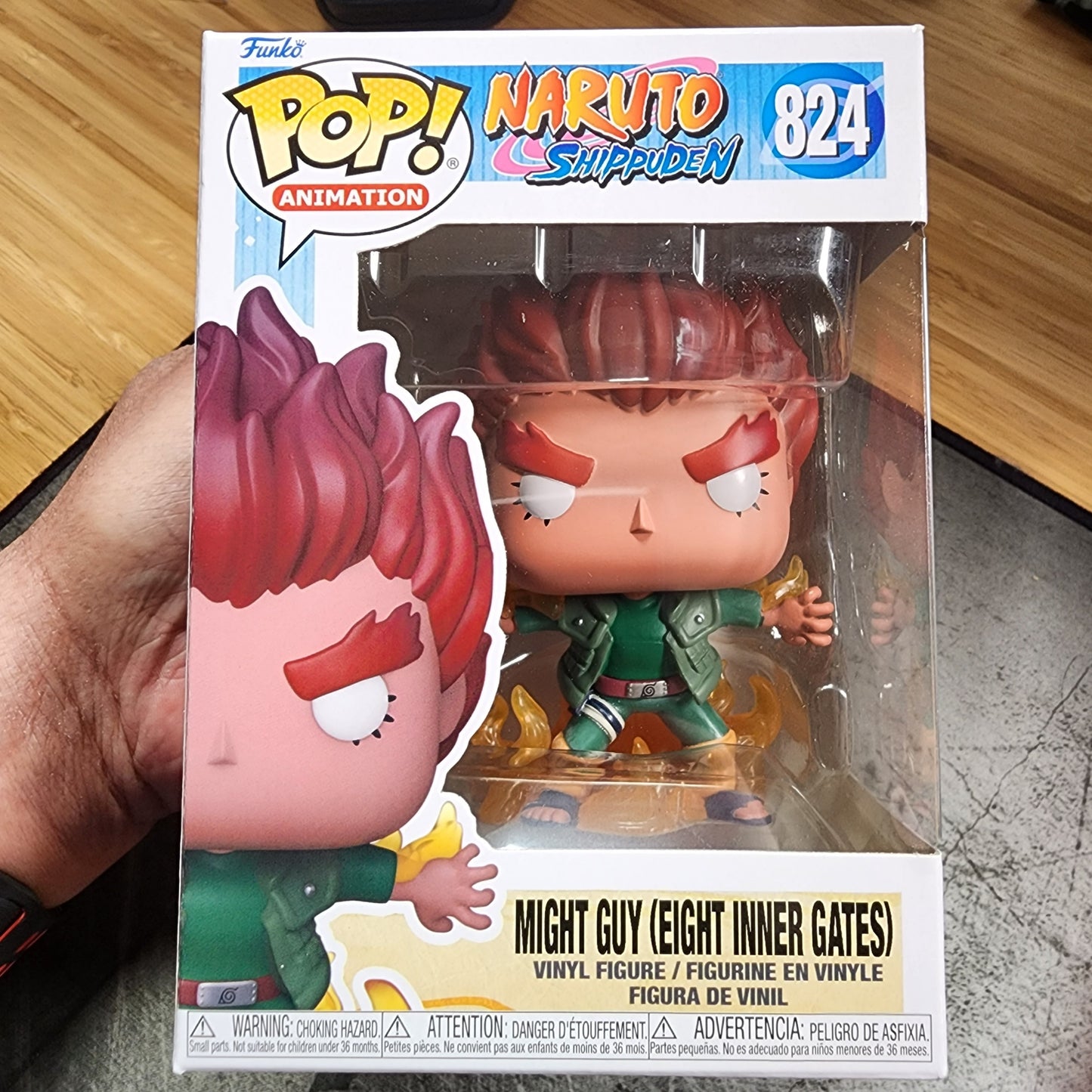 Naruto Shippuden Might Guy (Eight Inner Gates) Pop! Vinyl Figure