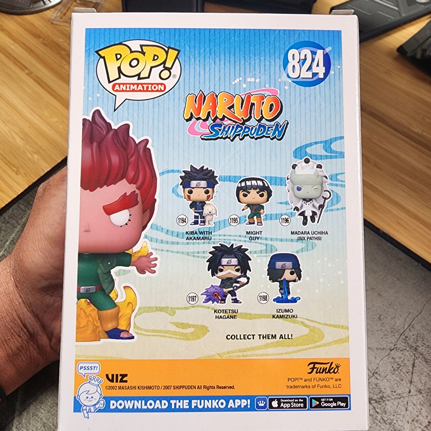 Naruto Shippuden Might Guy (Eight Inner Gates) Pop! Vinyl Figure