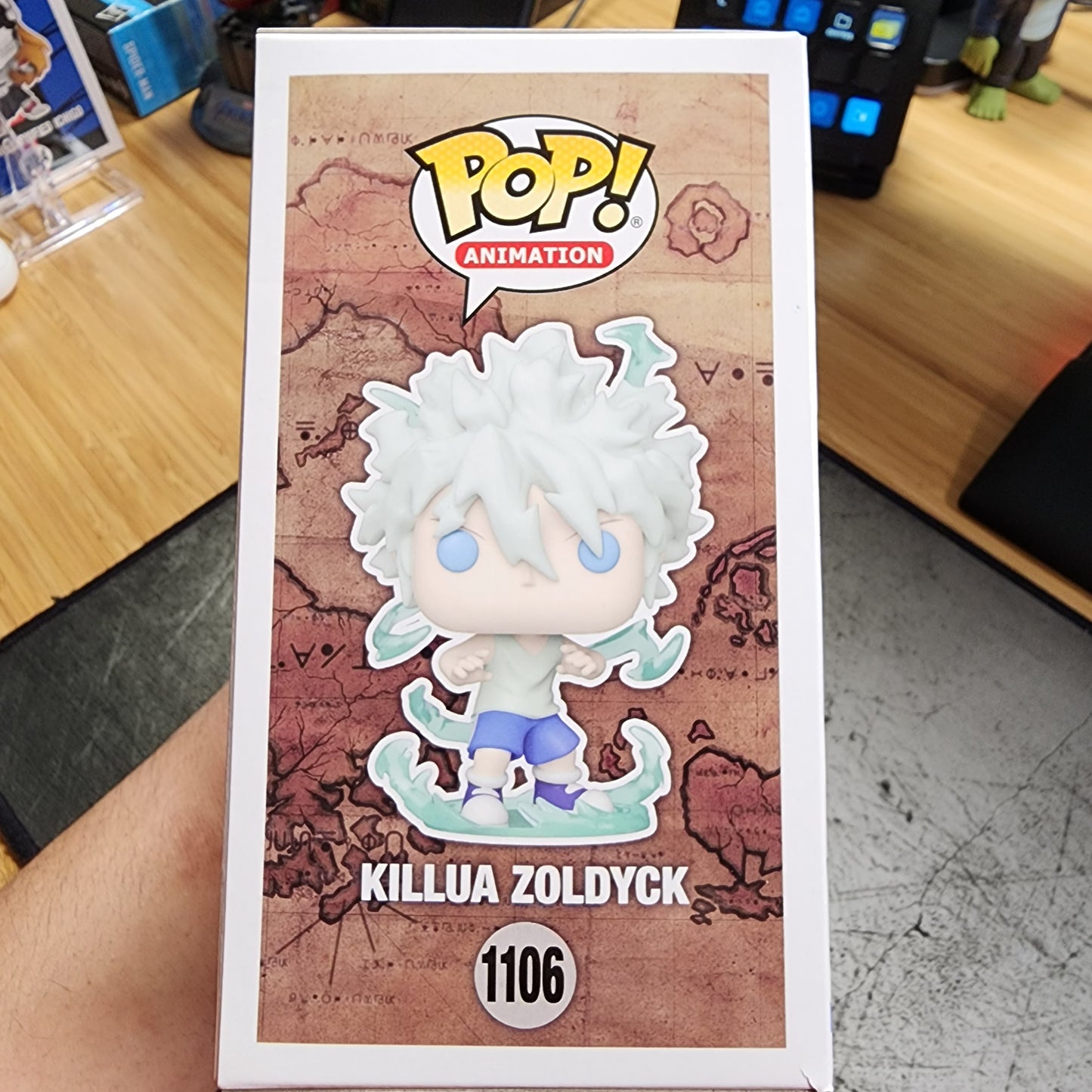 Hunter x Hunter Killua Zoldyck Godspeed Pop! Vinyl Figure - AAA Anime Exclusive