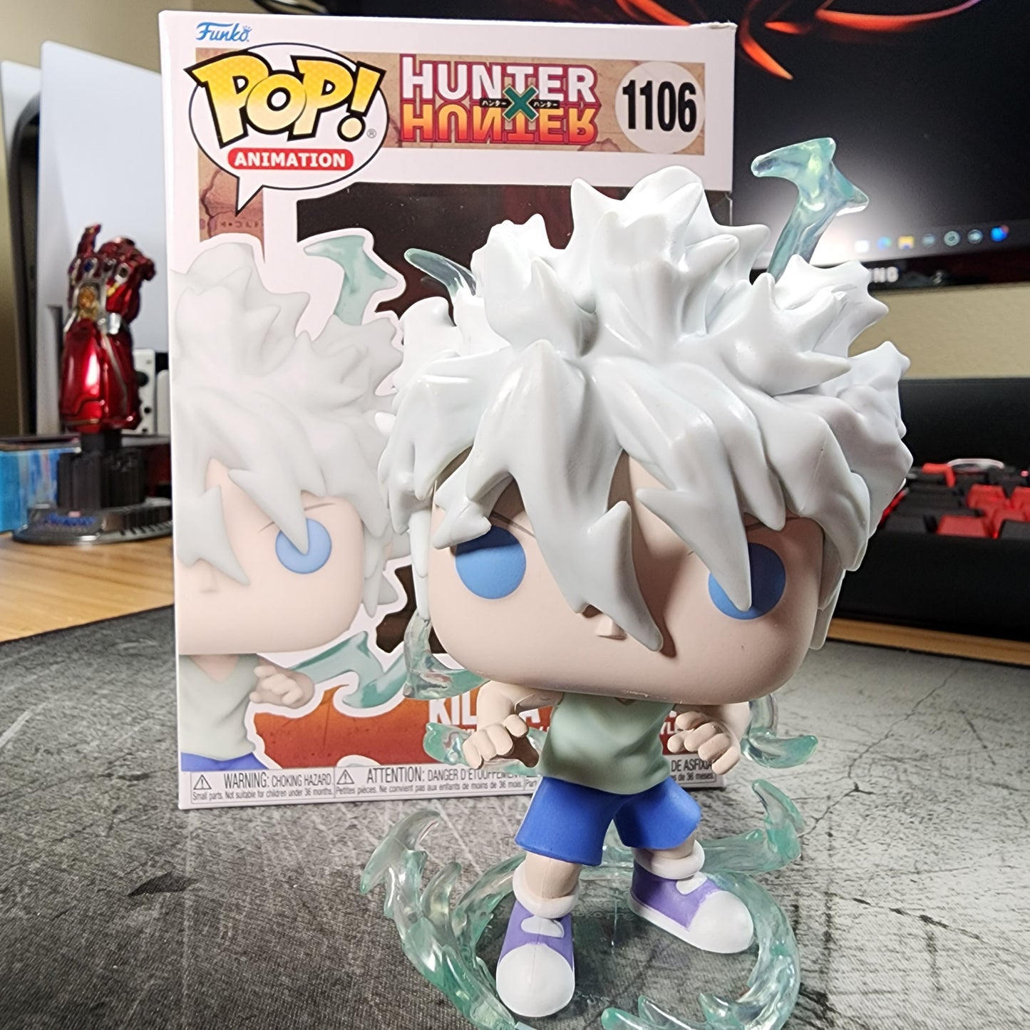 Hunter x Hunter Killua Zoldyck Godspeed Pop! Vinyl Figure - AAA Anime Exclusive