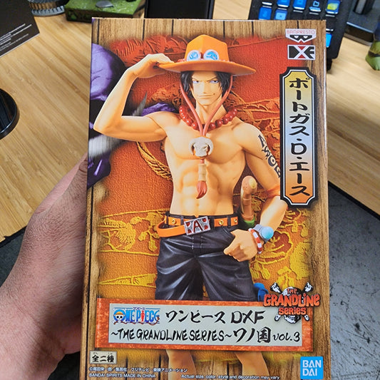 One Piece Portgas D. Ace The Grandline Series Vol. 3 Wanokuni DXG Statue