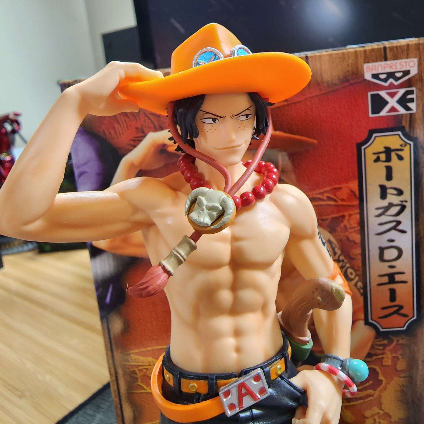 One Piece Portgas D. Ace The Grandline Series Vol. 3 Wanokuni DXG Statue
